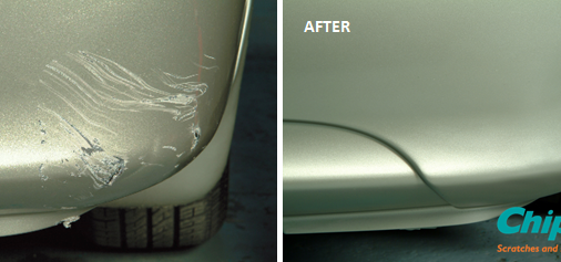 Car Scratch Repair - Before and After
